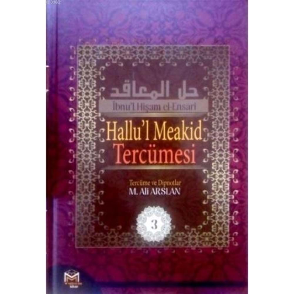 Halül Meakıd Tercümesi 1/3 Takım