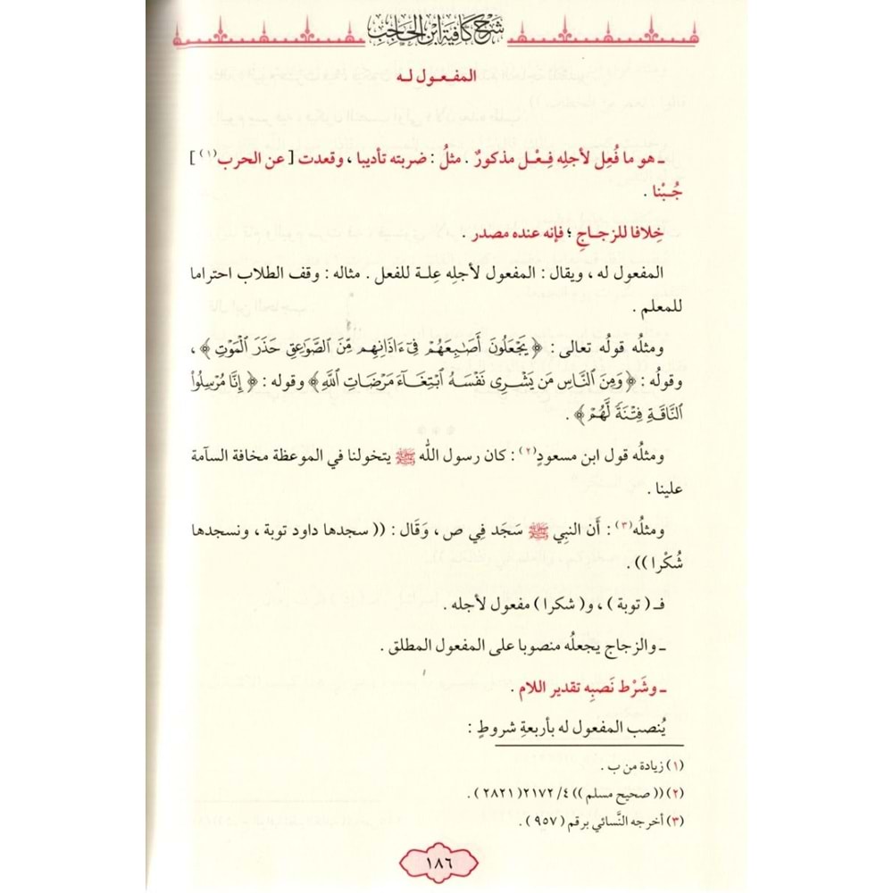 Şerhül Kafiyeti İbni Hacıb / شرح كافية ابن الحاجب