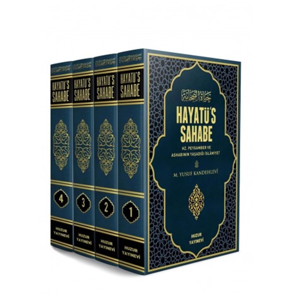 Hayatüs Sahabe – 4 Cilt (Sıvama Cilt/Şamua)