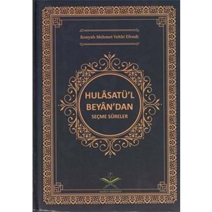 Hulasatül Beyandan seçme süreler