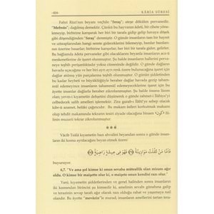 Hulasatül Beyandan seçme süreler