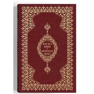Kuranı Kerim ve Karşılıklı Muhtasar Mealli Orta Boy