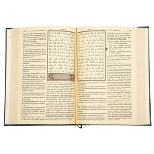 Kuranı Kerim ve Karşılıklı Muhtasar Mealli Orta Boy