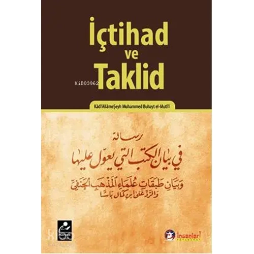 İçtihad ve Taklid