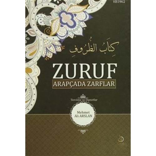 ZURUF ARAPÇADA ZARFLAR TERCÜMESİ