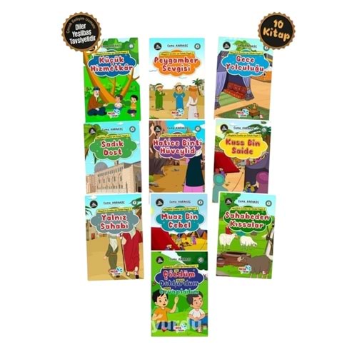 Çocuklar İçin Hikayelerle Sahabe Hayatı-2. Set 10 Kitap