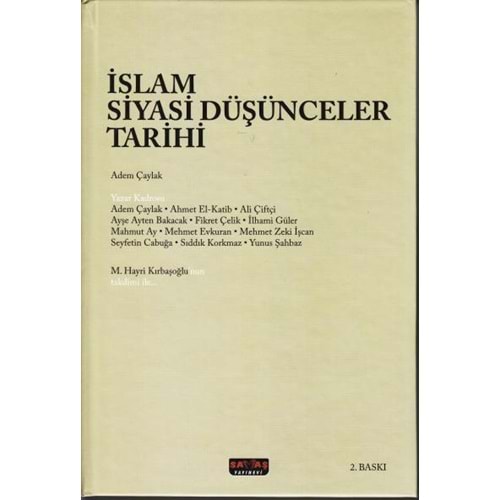İslam Siyasi Düşünceler Tarihi