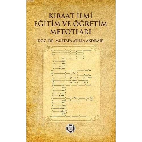 Kıraat İlmi Eğitim ve Öğretim Metotları