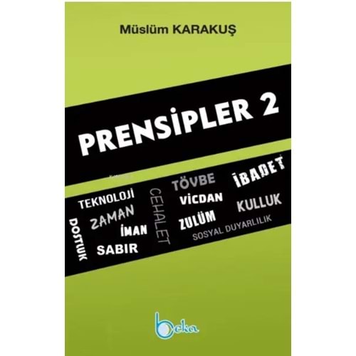 Prensipler 2